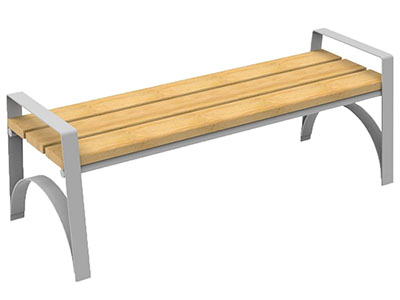 Скамейка Исландия 1