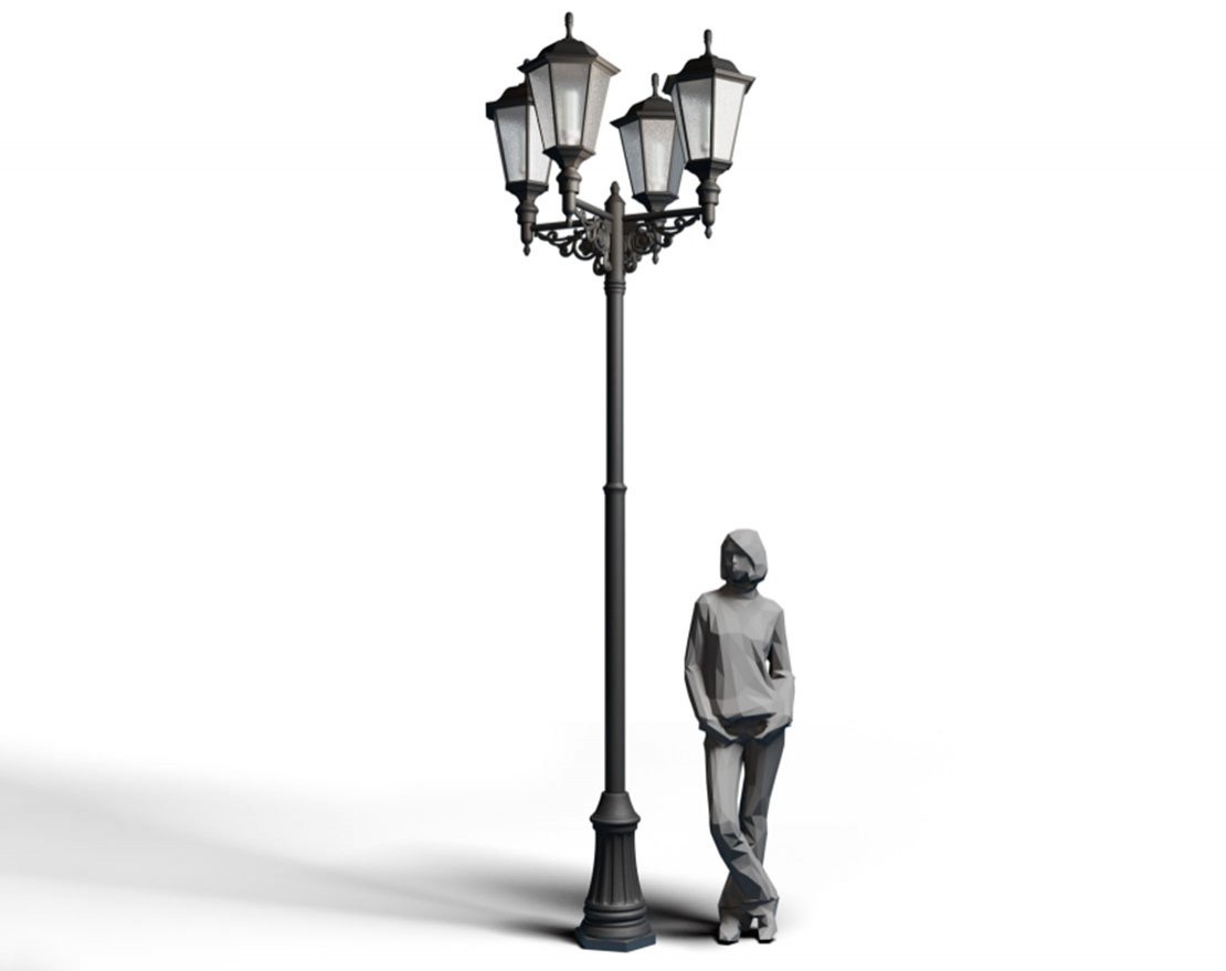 Фонарь уличный Пушкин-1 - вид 5